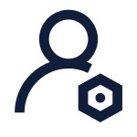 Customer Management Line SVG Icon